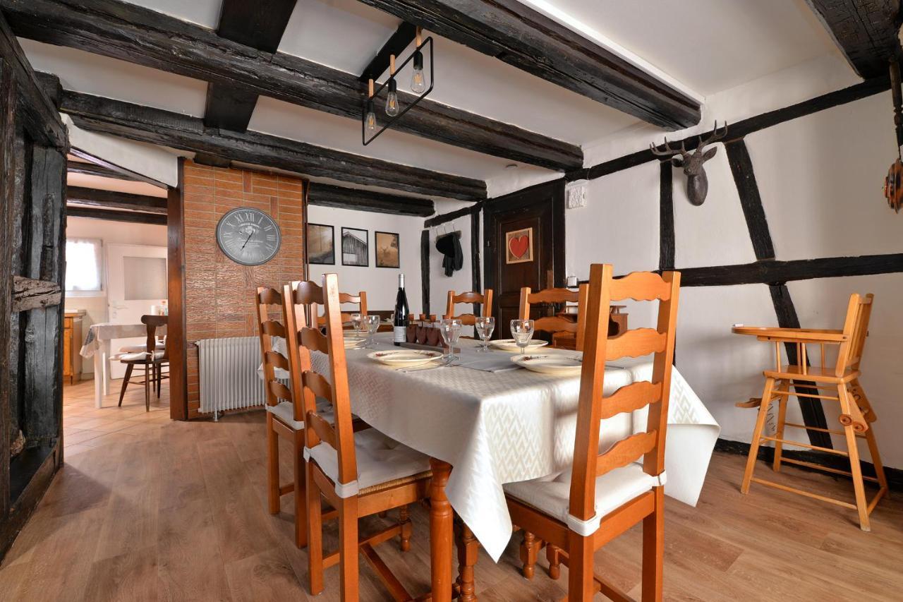 Chez Mamema, Maison Alsacienne Route Des Vins Кинцхайм Екстериор снимка