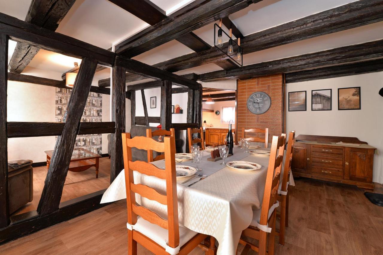Chez Mamema, Maison Alsacienne Route Des Vins Кинцхайм Екстериор снимка